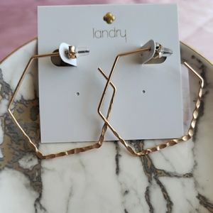 *Brand New* Kate Landry hoop earrings